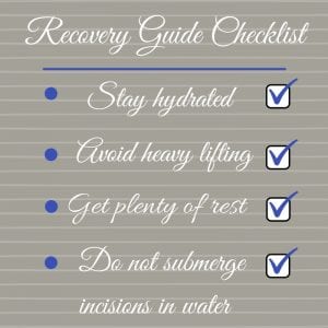 Recovery Guide Checklist